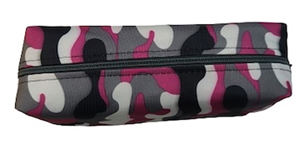 CANOPLA TUBO GRANDE CAMUFLADA - CIERRE SIMPLE MANVI FUCSIA