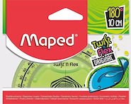 TRANSPORTADOR FLEXIBLE 10 CM MAPED