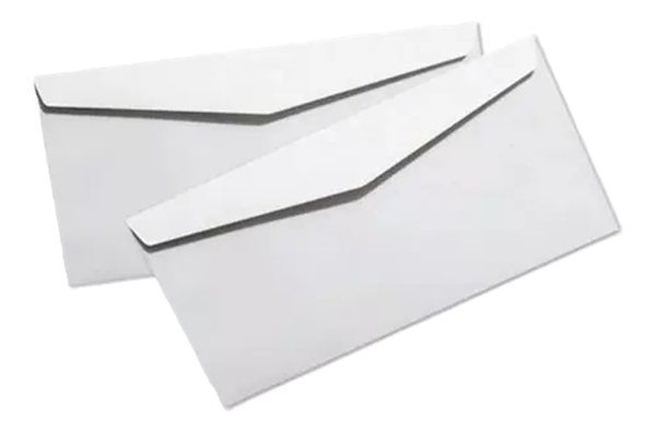 SOBRE BLANCO OFICIO INGLES DE 90 Gr - PACK X 20 MEDORO