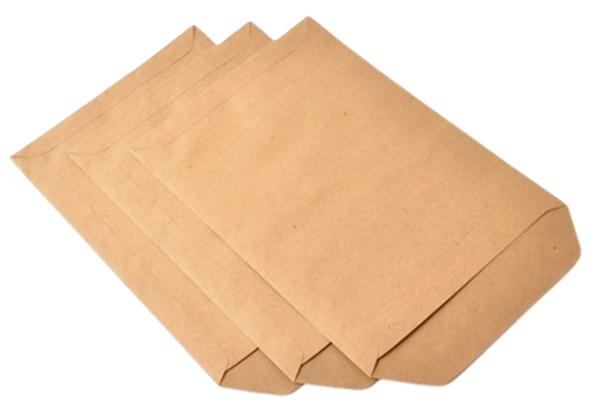 SOBRE MANILA MONOLUCIDO 250 x 353 mm - PACK X 10 MEDORO