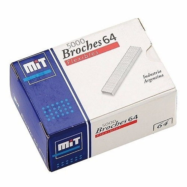 BROCHE N°64 CAJA X 5.000 MIT