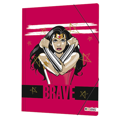 CARPETA N°5 - 3 SOLAPAS MOOVING Fondo Fucsia - $ 9.900
