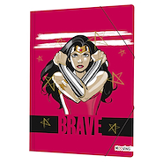 CARPETA N°5 - 3 SOLAPAS MOOVING Fondo Fucsia