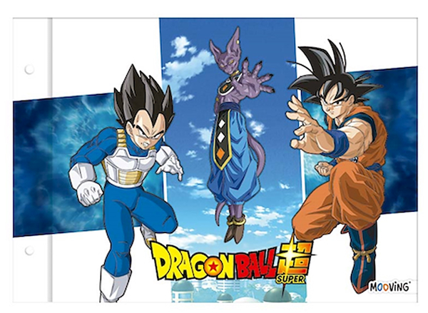 CARPETA N°5 - DOS TAPAS MOOVING DRAGON BALL