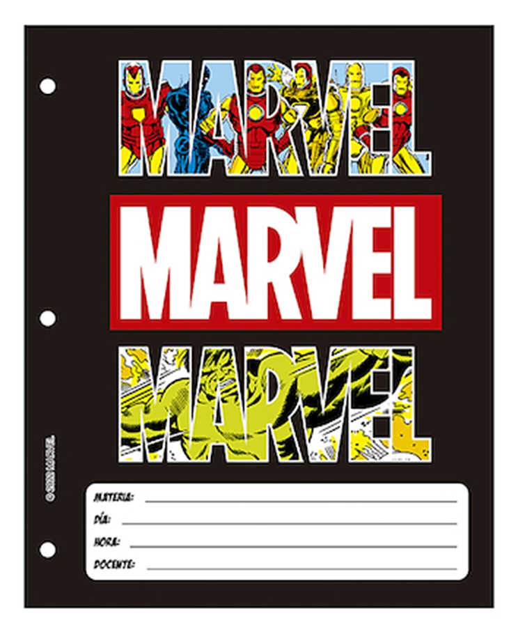 SEPARADORES N°3  SET X 6 MOOVING MARVEL - $ 4.900