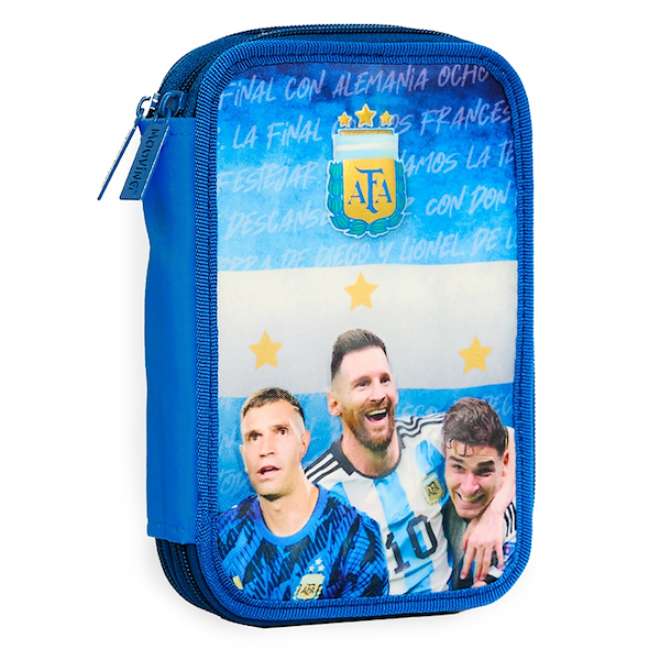 CANOPLA TELA TEXTIL AFA 1 PISO MOOVING MESSI, ARAÑA, DIBU - 1521229