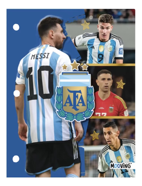 CARPETA N°3 DOS TAPAS MOOVING AFA SELECCION