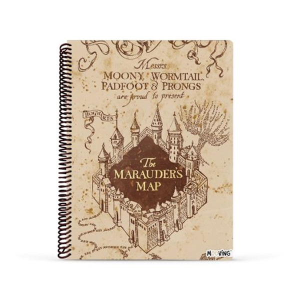 CUADERNO A4 - 80 Hjs HARRY POTTER RAYADO MOOVING HARRY POTTER - 1208222