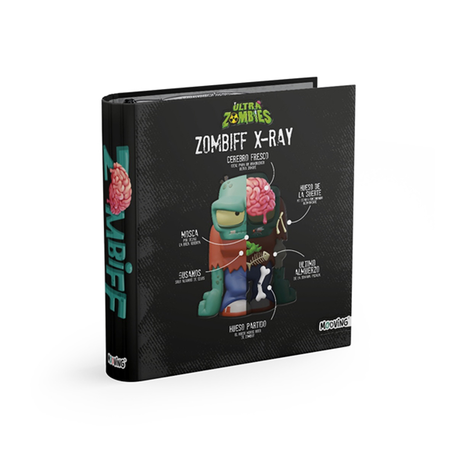 CARPETA N°3 ESCOLAR MOOVING ULTRA ZOMBIES - 1001186 - $ 11.500