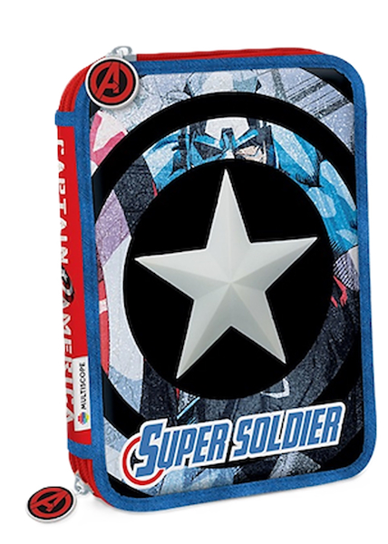 CANOPLA 2 PISOS AVENGERS SQUISHY - 8502-12 MULTISCOPE
