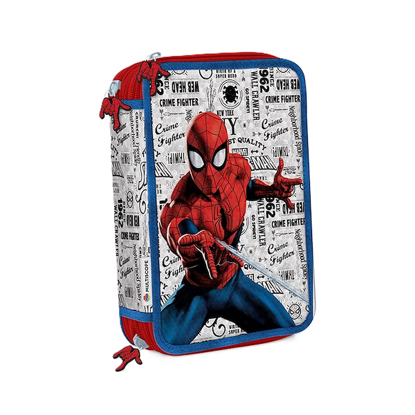 CANOPLA PVC C/EFECTO - 3 PISOS MULTISCOPE SPIDERMAN