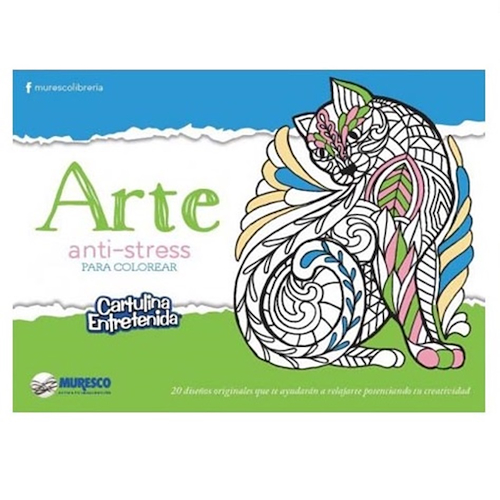 BLOCK DE DIBUJO ANTI STRESS MURESCO - $ 9.700