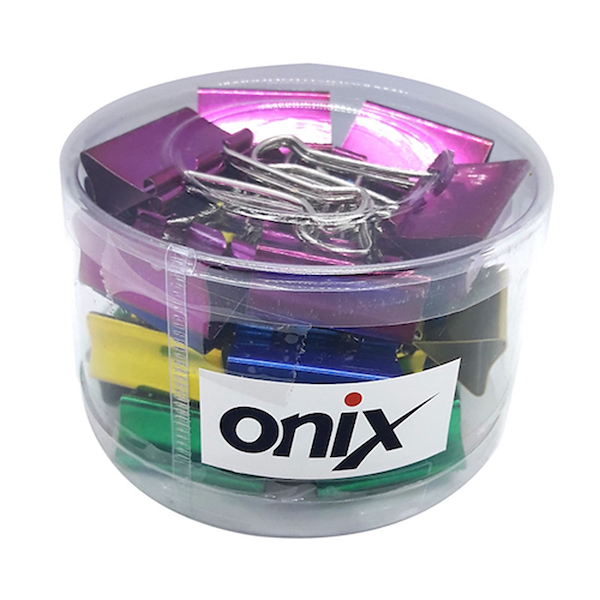 APRIETA PAPELES BINDER POTE X 24 uds. (32mm) ONIX