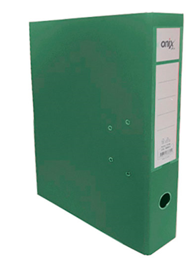 BIBLIORATO A4 LOMO ANCHO ONIX VERDE - $ 5.900