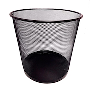 CESTO PAPELERO GRANDE NEGRO ONIX