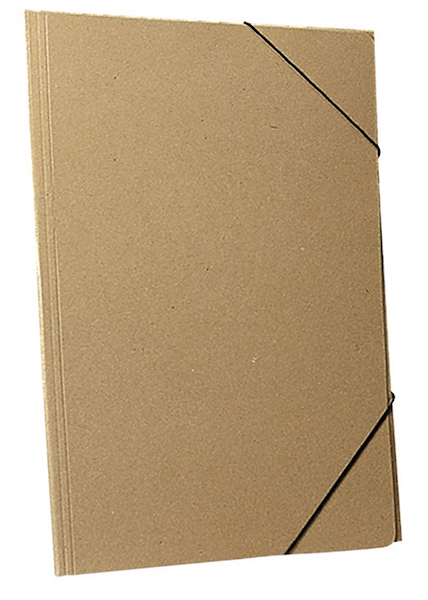 CARPETA 3 SOLAPAS C/ELASTICO 35 X 50 Cm - PRESSPAN PAPERLAND DOBLE OFICIO