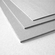 CARTON GRIS 35 X 50 CM PAPERLAND 1 MM DE ESPESOR