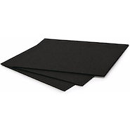 CARTON PASSE PARTOUT NEGRO 35 X 50 CM - 2 MM DE ESPESOR PAPERLAND