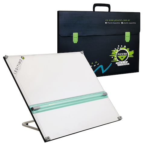 TABLERO CON VALIJA Y ATRIL 6 POSICIONES - 40 Cm x 50 PIZZINI - $ 110.900