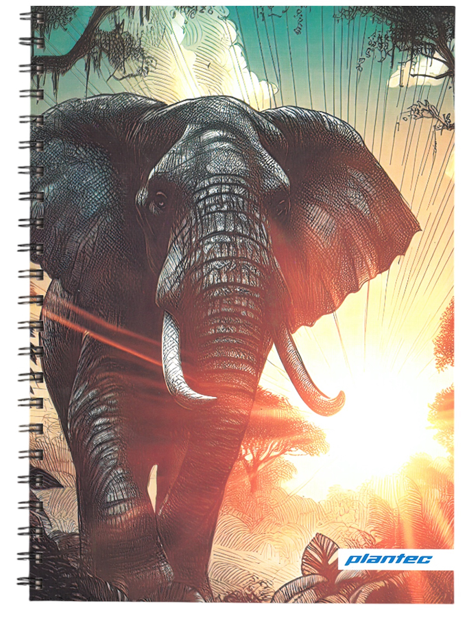CUADERNO A4 NATURE RECICLADO PLANTEC 75 Gr - 60 Hjs - $ 6.500