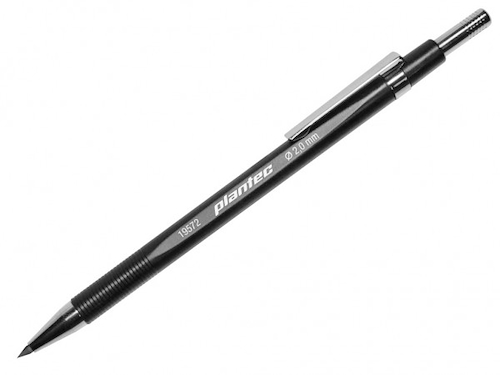 Portaminas tradicional 2,0 mm dosif. aut. negro PLANTEC - $ 3.900