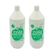 ADHESIVO VINILICO PLAY COLOR X 1 Kg - SET X 2 PLAY COLOR