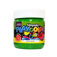 TEMPERA POTE X 250 Gr - PLAY COLOR VERDE MEDIO