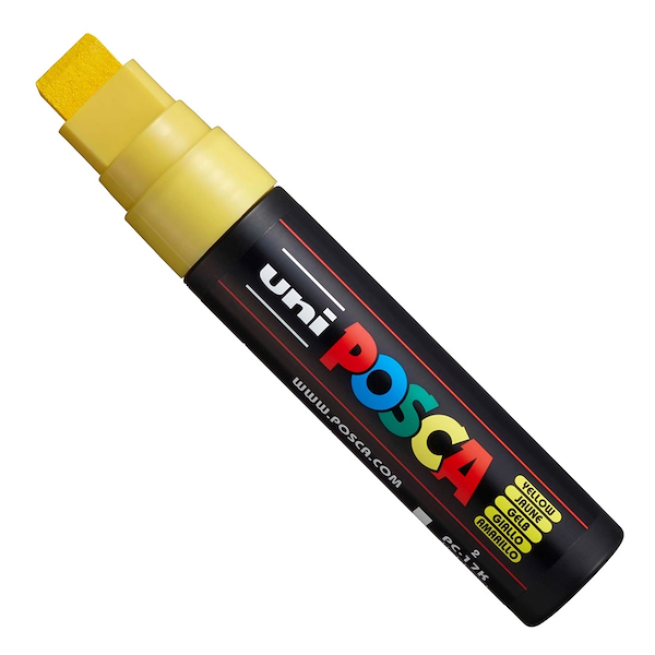 MARCADOR PC-17K PUNTA RECTANGULAR POSCA 15 MM