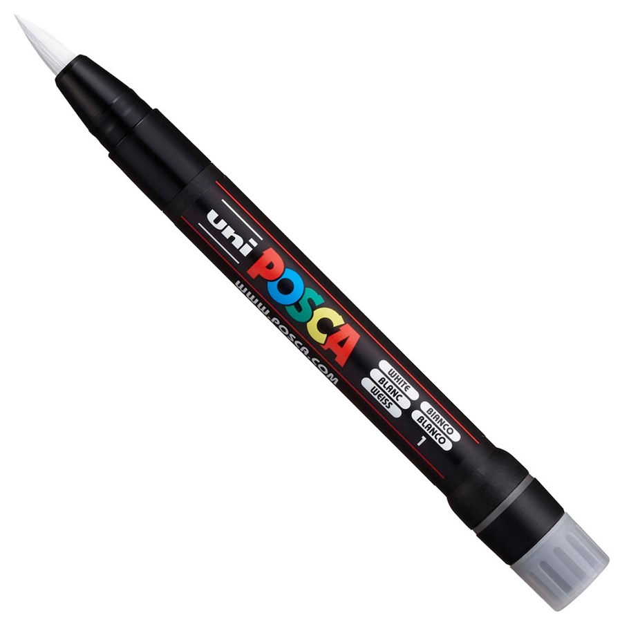 MARCADOR PUNTA PINCEL PCF-350 POSCA 1-10 mm - $ 12.500