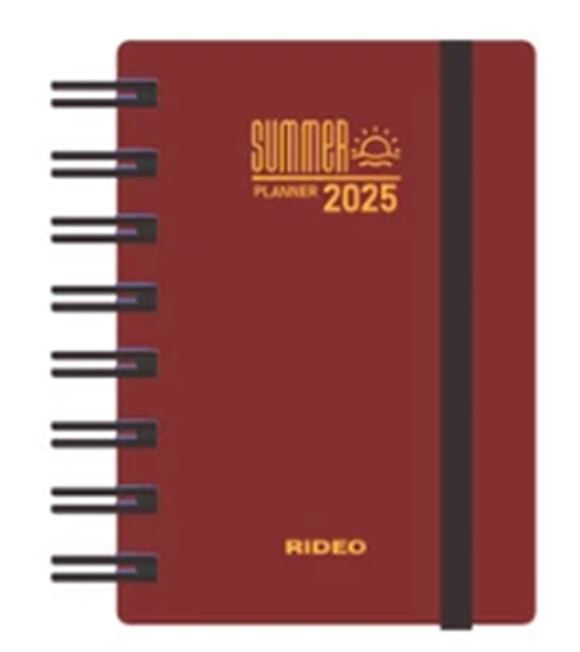 AGENDA 2025 - N°5  - 2 DIAS POR PAGINA RIDEO SUMMER
