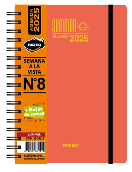 AGENDA 2025 - N°8  - SEMANAL RIDEO SUMMER