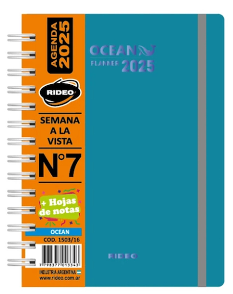 AGENDA 2025 - N°7 - SEMANAL RIDEO OCEAN
