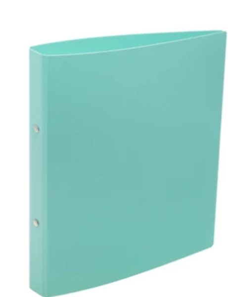 CARPETA  A4 - 2 Ganchos X 20 mm COLORES PASTEL RIDEO MATT