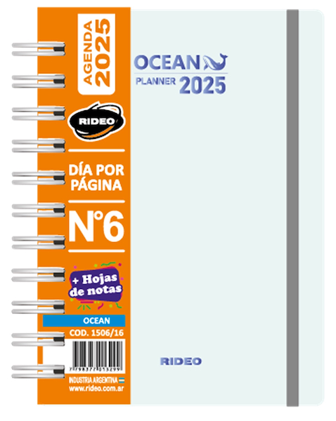 AGENDA 2025 - A6 - DIARIA ROME OCEAN