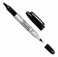 MARCADOR TWIN PEN - NEGRO SHARPIE