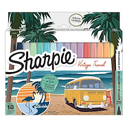 MARCADOR VINTAGE PACK X 18 SHARPIE