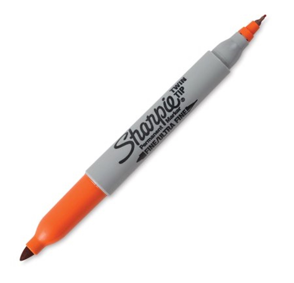 MARCADOR SHARPIE TWIN TIP