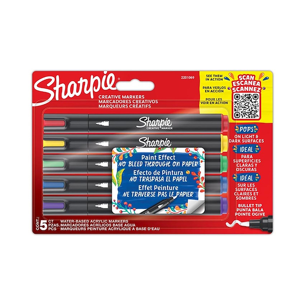 ACRILICO SURTIDO X 5 - 2201069 SHARPIE