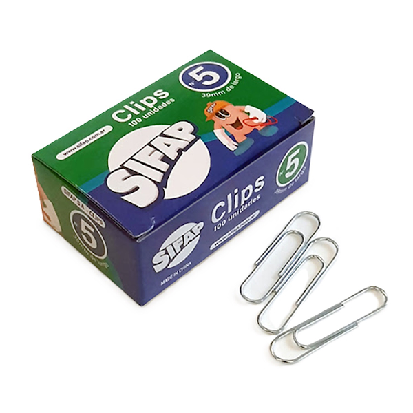 CLIPS Nº 5 X 100 UDS. SIFAP