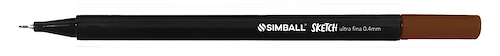 MICROFIBRA SKETCH SIMBALL 0,4 MM - $ 1.500