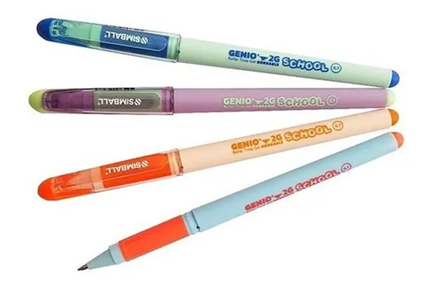 ROLLER BORRABLE GENIO 2G SCHOOL AZUL SIMBALL SCHOOL