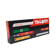 BROCHES NEPACO PLASTICO x 50 TALBOT