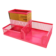 ORGANIZADOR DE ESCRITORIO METAL ROSA TALBOT
