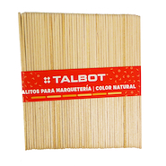 PALITO DE HELADO COLOR NATURAL x 50 TALBOT