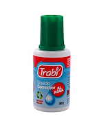 CORRECTOR LIQUIDO 20 ML ECOLOGICO CON PINCEL TRABI - $ 1.100