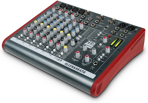 ALLEN & HEATH ZED-10FX Mixer c/MP3 y FX