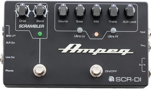 AMPEG SCR-DI - c/Overdrive Scrambler Procesador de efecto p/Bajo - Preamplificador