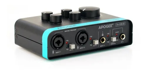 APOGEE iM32 Interfaz de audio de 2 Entradas combinadas XLR / TRS (mic)