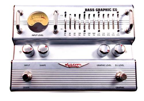 ASHDOWN Bass Graphic EQ Pedal de efecto para Bajo - EQ