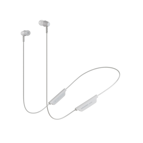 AUDIO-TECHNICA ATH-CLR100BTWH - Blanco - In-Ear Auriculares - c/Microfono y Bluetooth